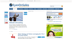Desktop Screenshot of eyesonsales.com
